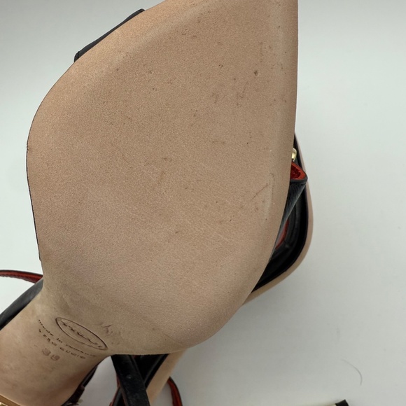 HARDOT RICH B*TCH STILETTO STRAPPY SANDALS SIZE 39 NEW!!! - Picture 10 of 11